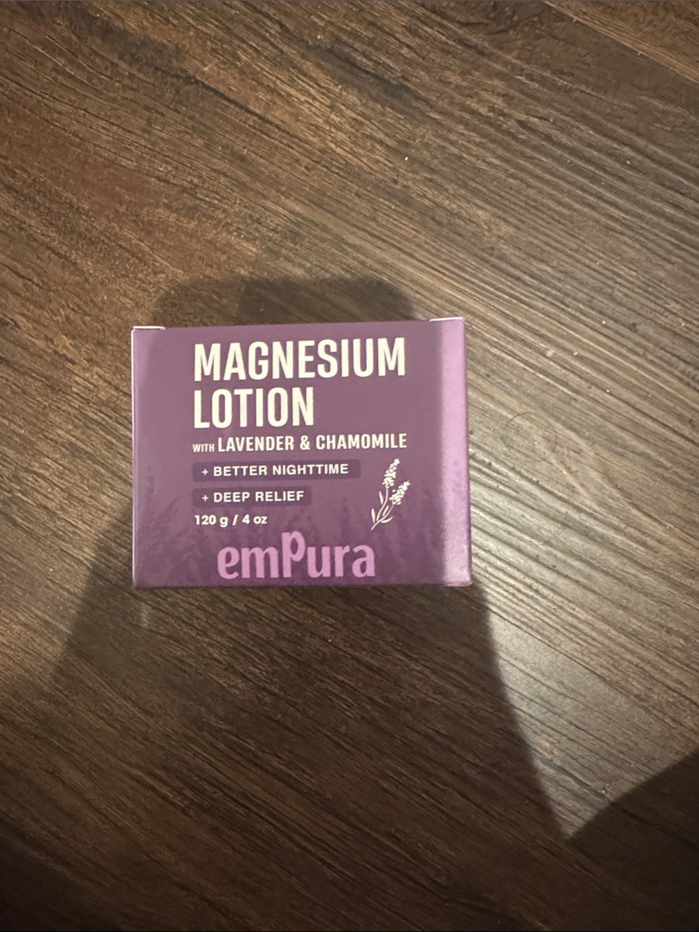 emPura Magnesium Lotion - Lavender & Chamomile